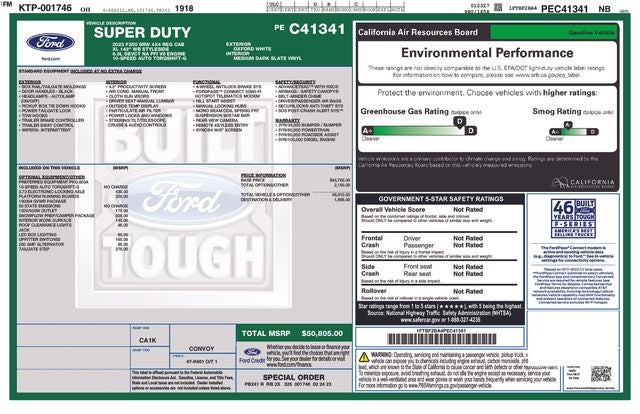 ford f-250 super duty 2023 1FTBF2BA4PEC41341 image ford f-250 super duty 2023 1FTBF2BA4PEC41341 image